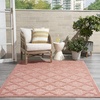 image:imageNourison Home Easy Care Natural Beige 5 x 7 Area Rug  Easy Clean Non Shedding Bed Room Living Room Dining Room Kitchen 5 x 7Coral Orange