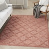 image:imageNourison Home Easy Care Natural Beige 5 x 7 Area Rug  Easy Clean Non Shedding Bed Room Living Room Dining Room Kitchen 5 x 7Coral Orange