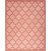 image:imageNourison Home Easy Care Natural Beige 5 x 7 Area Rug  Easy Clean Non Shedding Bed Room Living Room Dining Room Kitchen 5 x 7Coral Orange