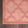 image:imageNourison Home Easy Care Natural Beige 5 x 7 Area Rug  Easy Clean Non Shedding Bed Room Living Room Dining Room Kitchen 5 x 7Coral Orange