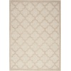image:imageNourison Home Easy Care Natural Beige 5 x 7 Area Rug  Easy Clean Non Shedding Bed Room Living Room Dining Room Kitchen 5 x 7Cream