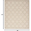image:imageNourison Home Easy Care Natural Beige 5 x 7 Area Rug  Easy Clean Non Shedding Bed Room Living Room Dining Room Kitchen 5 x 7Cream
