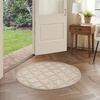 image:imageNourison Home Easy Care Natural Beige 5 x 7 Area Rug  Easy Clean Non Shedding Bed Room Living Room Dining Room Kitchen 5 x 7Cream