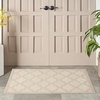 image:imageNourison Home Easy Care Natural Beige 5 x 7 Area Rug  Easy Clean Non Shedding Bed Room Living Room Dining Room Kitchen 5 x 7Cream