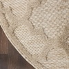 image:imageNourison Home Easy Care Natural Beige 5 x 7 Area Rug  Easy Clean Non Shedding Bed Room Living Room Dining Room Kitchen 5 x 7Cream