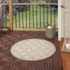 image:imageNourison Home Easy Care Natural Beige 5 x 7 Area Rug  Easy Clean Non Shedding Bed Room Living Room Dining Room Kitchen 5 x 7Cream