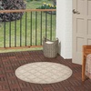 image:imageNourison Home Easy Care Natural Beige 5 x 7 Area Rug  Easy Clean Non Shedding Bed Room Living Room Dining Room Kitchen 5 x 7Cream