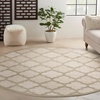 image:imageNourison Home Easy Care Natural Beige 5 x 7 Area Rug  Easy Clean Non Shedding Bed Room Living Room Dining Room Kitchen 5 x 7Cream