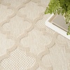 image:imageNourison Home Easy Care Natural Beige 5 x 7 Area Rug  Easy Clean Non Shedding Bed Room Living Room Dining Room Kitchen 5 x 7Cream