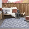 image:imageNourison Home Easy Care Natural Beige 5 x 7 Area Rug  Easy Clean Non Shedding Bed Room Living Room Dining Room Kitchen 5 x 7Denim Blue