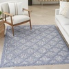 image:imageNourison Home Easy Care Natural Beige 5 x 7 Area Rug  Easy Clean Non Shedding Bed Room Living Room Dining Room Kitchen 5 x 7Denim Blue
