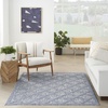 image:imageNourison Home Easy Care Natural Beige 5 x 7 Area Rug  Easy Clean Non Shedding Bed Room Living Room Dining Room Kitchen 5 x 7Denim Blue