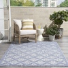 image:imageNourison Home Easy Care Natural Beige 5 x 7 Area Rug  Easy Clean Non Shedding Bed Room Living Room Dining Room Kitchen 5 x 7Denim Blue