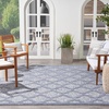 image:imageNourison Home Easy Care Natural Beige 5 x 7 Area Rug  Easy Clean Non Shedding Bed Room Living Room Dining Room Kitchen 5 x 7Denim Blue