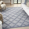 image:imageNourison Home Easy Care Natural Beige 5 x 7 Area Rug  Easy Clean Non Shedding Bed Room Living Room Dining Room Kitchen 5 x 7Denim Blue