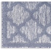 image:imageNourison Home Easy Care Natural Beige 5 x 7 Area Rug  Easy Clean Non Shedding Bed Room Living Room Dining Room Kitchen 5 x 7Denim Blue