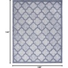 image:imageNourison Home Easy Care Natural Beige 5 x 7 Area Rug  Easy Clean Non Shedding Bed Room Living Room Dining Room Kitchen 5 x 7Denim Blue