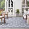 image:imageNourison Home Easy Care Natural Beige 5 x 7 Area Rug  Easy Clean Non Shedding Bed Room Living Room Dining Room Kitchen 5 x 7Denim Blue