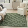 image:imageNourison Home Easy Care Natural Beige 5 x 7 Area Rug  Easy Clean Non Shedding Bed Room Living Room Dining Room Kitchen 5 x 7Green
