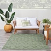 image:imageNourison Home Easy Care Natural Beige 5 x 7 Area Rug  Easy Clean Non Shedding Bed Room Living Room Dining Room Kitchen 5 x 7Green