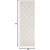 image:imageNourison Home Easy Care Natural Beige 5 x 7 Area Rug  Easy Clean Non Shedding Bed Room Living Room Dining Room Kitchen 5 x 7Ivory White