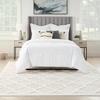 image:imageNourison Home Easy Care Natural Beige 5 x 7 Area Rug  Easy Clean Non Shedding Bed Room Living Room Dining Room Kitchen 5 x 7Ivory White