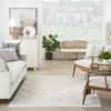 image:imageNourison Home Easy Care Natural Beige 5 x 7 Area Rug  Easy Clean Non Shedding Bed Room Living Room Dining Room Kitchen 5 x 7Ivory White