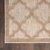 image:imageNourison Home Easy Care Natural Beige 5 x 7 Area Rug  Easy Clean Non Shedding Bed Room Living Room Dining Room Kitchen 5 x 7Natural Beige