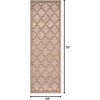image:imageNourison Home Easy Care Natural Beige 5 x 7 Area Rug  Easy Clean Non Shedding Bed Room Living Room Dining Room Kitchen 5 x 7Natural Beige