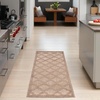 image:imageNourison Home Easy Care Natural Beige 5 x 7 Area Rug  Easy Clean Non Shedding Bed Room Living Room Dining Room Kitchen 5 x 7Natural Beige
