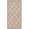 image:imageNourison Home Easy Care Natural Beige 5 x 7 Area Rug  Easy Clean Non Shedding Bed Room Living Room Dining Room Kitchen 5 x 7Natural Beige