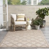 image:imageNourison Home Easy Care Natural Beige 5 x 7 Area Rug  Easy Clean Non Shedding Bed Room Living Room Dining Room Kitchen 5 x 7Natural Beige