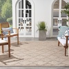image:imageNourison Home Easy Care Natural Beige 5 x 7 Area Rug  Easy Clean Non Shedding Bed Room Living Room Dining Room Kitchen 5 x 7Natural Beige