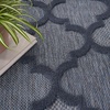 image:imageNourison Home Easy Care Natural Beige 5 x 7 Area Rug  Easy Clean Non Shedding Bed Room Living Room Dining Room Kitchen 5 x 7Navy Blue