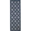 image:imageNourison Home Easy Care Natural Beige 5 x 7 Area Rug  Easy Clean Non Shedding Bed Room Living Room Dining Room Kitchen 5 x 7Navy Blue
