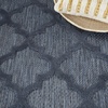 image:imageNourison Home Easy Care Natural Beige 5 x 7 Area Rug  Easy Clean Non Shedding Bed Room Living Room Dining Room Kitchen 5 x 7Navy Blue