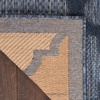 image:imageNourison Home Easy Care Natural Beige 5 x 7 Area Rug  Easy Clean Non Shedding Bed Room Living Room Dining Room Kitchen 5 x 7Navy Blue