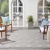 image:imageNourison Home Easy Care Natural Beige 5 x 7 Area Rug  Easy Clean Non Shedding Bed Room Living Room Dining Room Kitchen 5 x 7Silver Grey