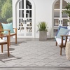 image:imageNourison Home Easy Care Natural Beige 5 x 7 Area Rug  Easy Clean Non Shedding Bed Room Living Room Dining Room Kitchen 5 x 7Silver Grey