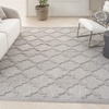 image:imageNourison Home Easy Care Natural Beige 5 x 7 Area Rug  Easy Clean Non Shedding Bed Room Living Room Dining Room Kitchen 5 x 7Silver Grey