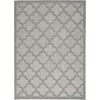 image:imageNourison Home Easy Care Natural Beige 5 x 7 Area Rug  Easy Clean Non Shedding Bed Room Living Room Dining Room Kitchen 5 x 7Silver Grey