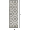 image:imageNourison Home Easy Care Natural Beige 5 x 7 Area Rug  Easy Clean Non Shedding Bed Room Living Room Dining Room Kitchen 5 x 7Silver Grey