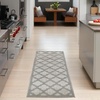 image:imageNourison Home Easy Care Natural Beige 5 x 7 Area Rug  Easy Clean Non Shedding Bed Room Living Room Dining Room Kitchen 5 x 7Silver Grey