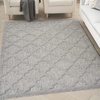 image:imageNourison Home Easy Care Natural Beige 5 x 7 Area Rug  Easy Clean Non Shedding Bed Room Living Room Dining Room Kitchen 5 x 7Silver Grey