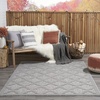 image:imageNourison Home Easy Care Natural Beige 5 x 7 Area Rug  Easy Clean Non Shedding Bed Room Living Room Dining Room Kitchen 5 x 7Silver Grey