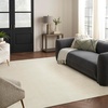 image:imageNourison Home EcoFriendly Ivory 6 x 9 Area Rug  Easy Clean Non Shedding Bed Room Living Room Dining Room Kitchen 6 x 9Ivory
