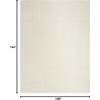 image:imageNourison Home EcoFriendly Ivory 6 x 9 Area Rug  Easy Clean Non Shedding Bed Room Living Room Dining Room Kitchen 6 x 9Ivory