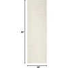image:imageNourison Home EcoFriendly Ivory 6 x 9 Area Rug  Easy Clean Non Shedding Bed Room Living Room Dining Room Kitchen 6 x 9Ivory