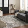 image:imageNourison Home EcoFriendly Ivory Grey 6 x 9 Area Rug  Easy Clean Non Shedding Bed Room Living Room Dining Room Kitchen 6 x 9Ivory Grey