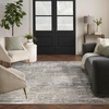 image:imageNourison Home EcoFriendly Ivory Grey 6 x 9 Area Rug  Easy Clean Non Shedding Bed Room Living Room Dining Room Kitchen 6 x 9Ivory Grey